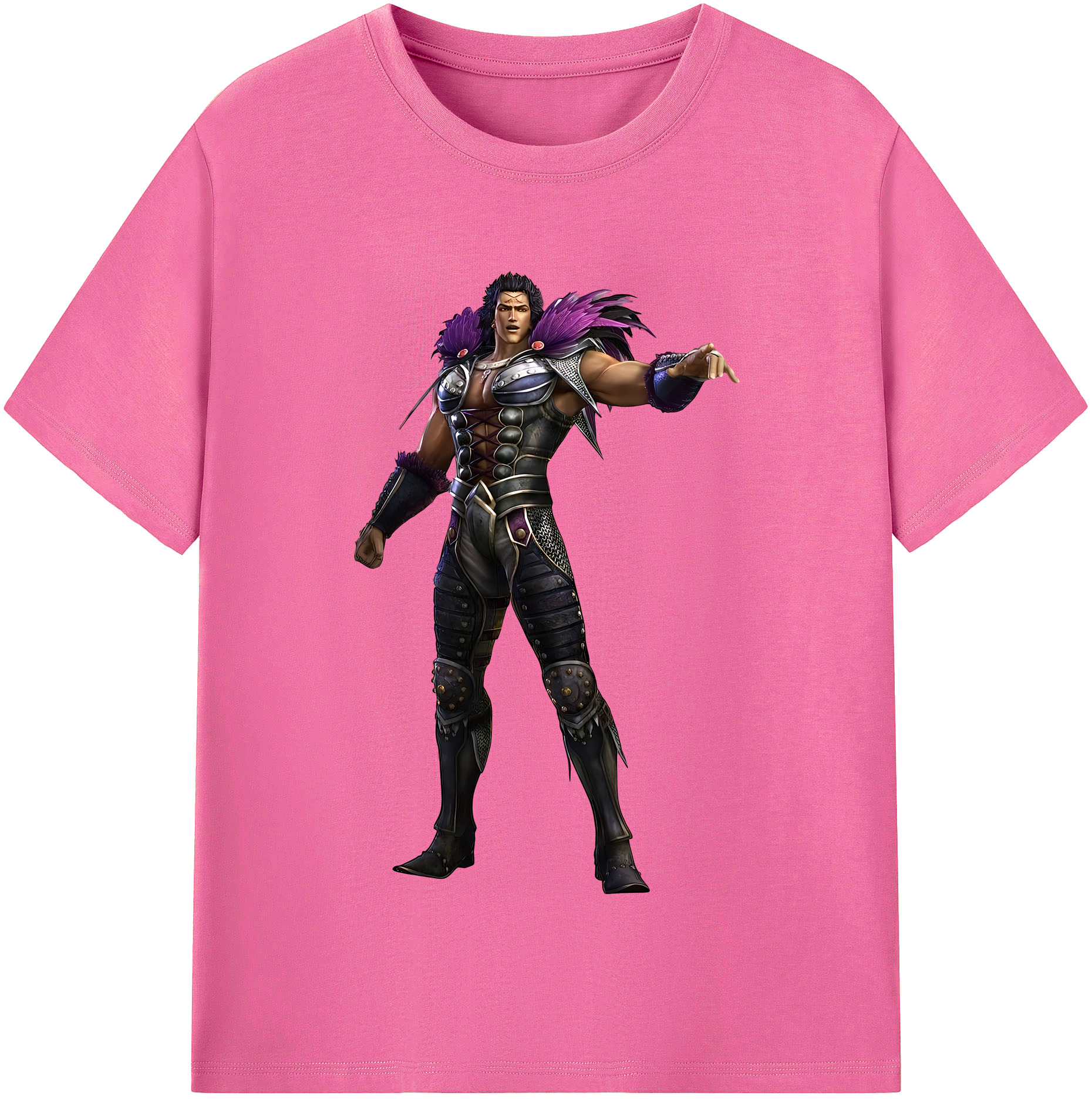 （画像用） 北斗の拳 Fist of the North Star レディースカジュアルプリントTシャツ（綿100％）